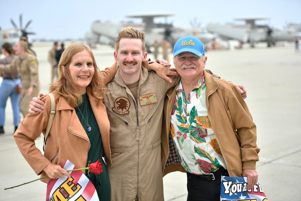 VAW-113 Return to Homeport