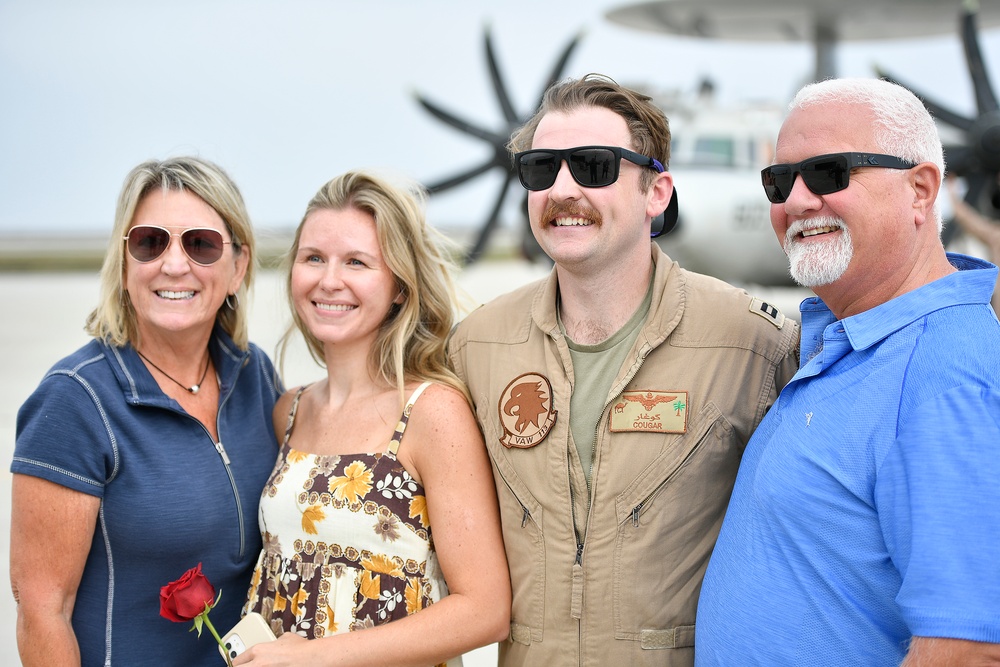 VAW-113 Return to Homeport