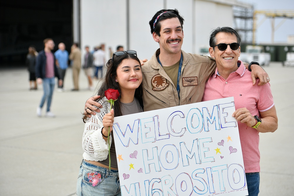 VAW-113 Return to Homeport