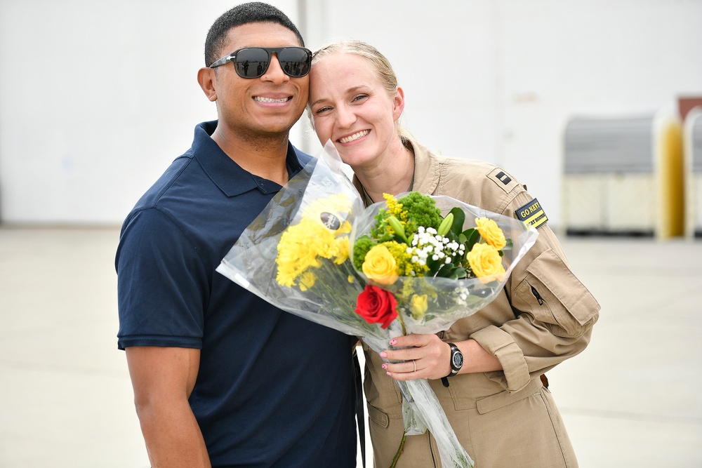 VAW-113 Return to Homeport