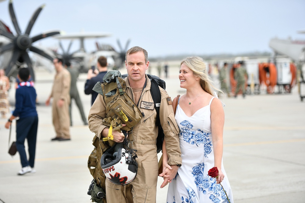 VAW-113 Return to Homeport