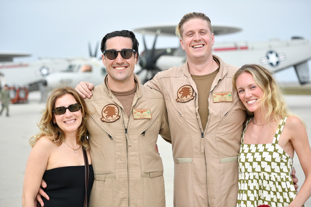 VAW-113 Return to Homeport