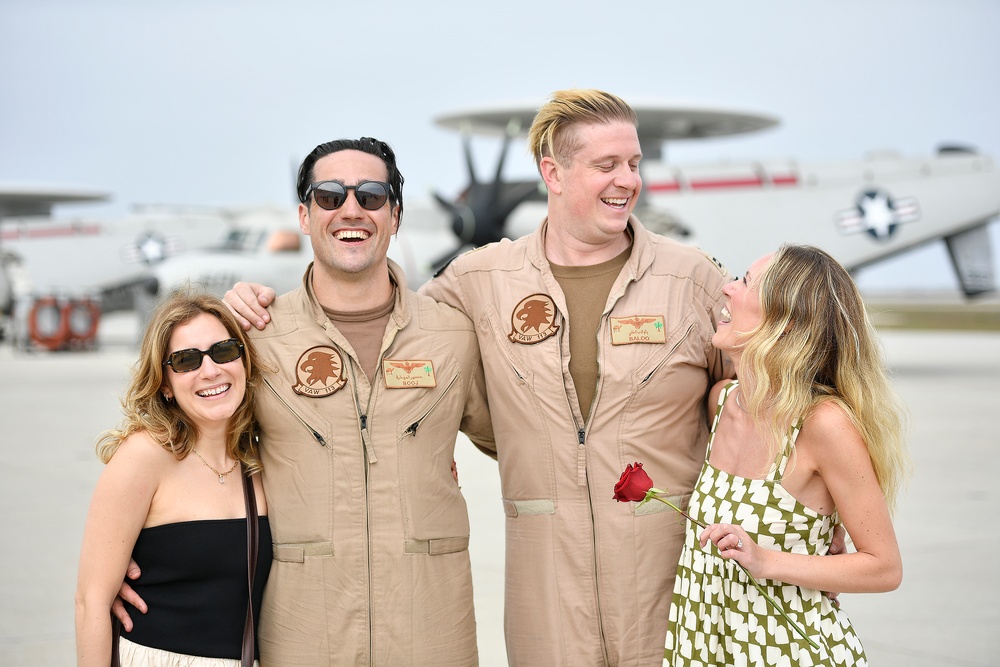 VAW-113 Return to Homeport