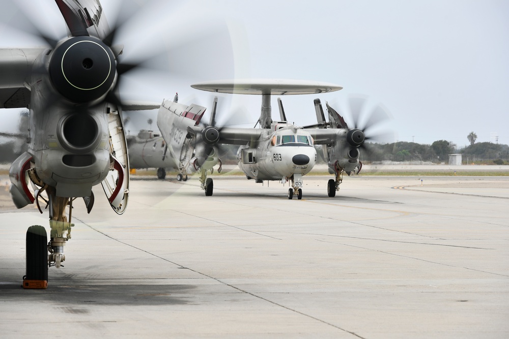 VAW-113 Return to Homeport