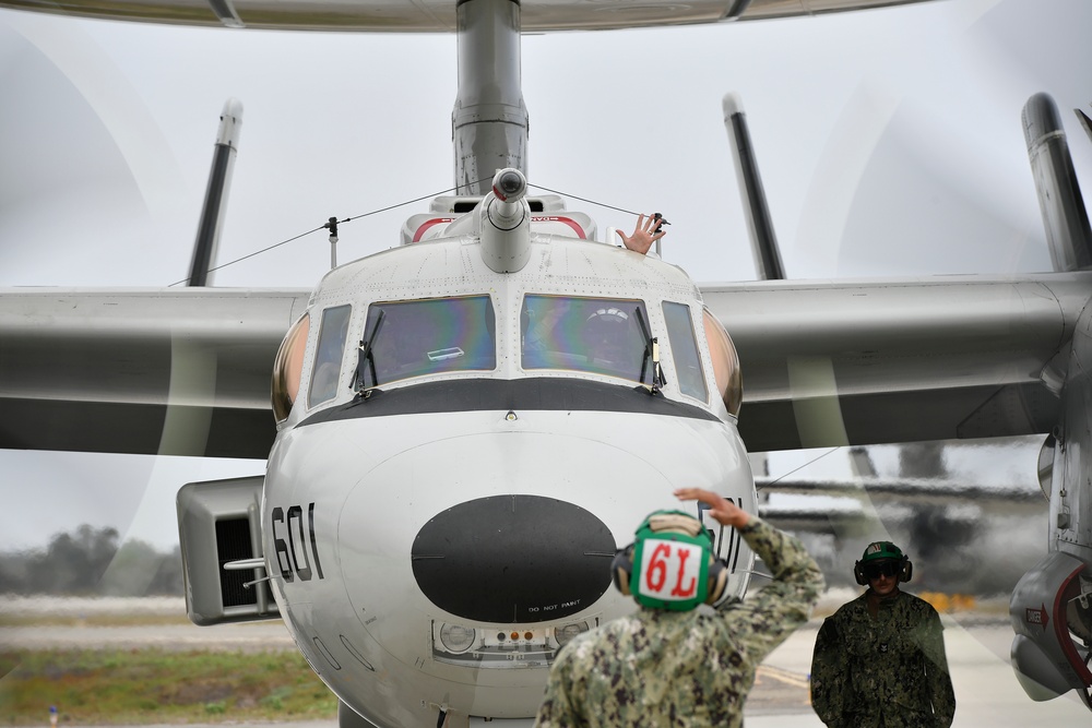 VAW-113 Return to Homeport