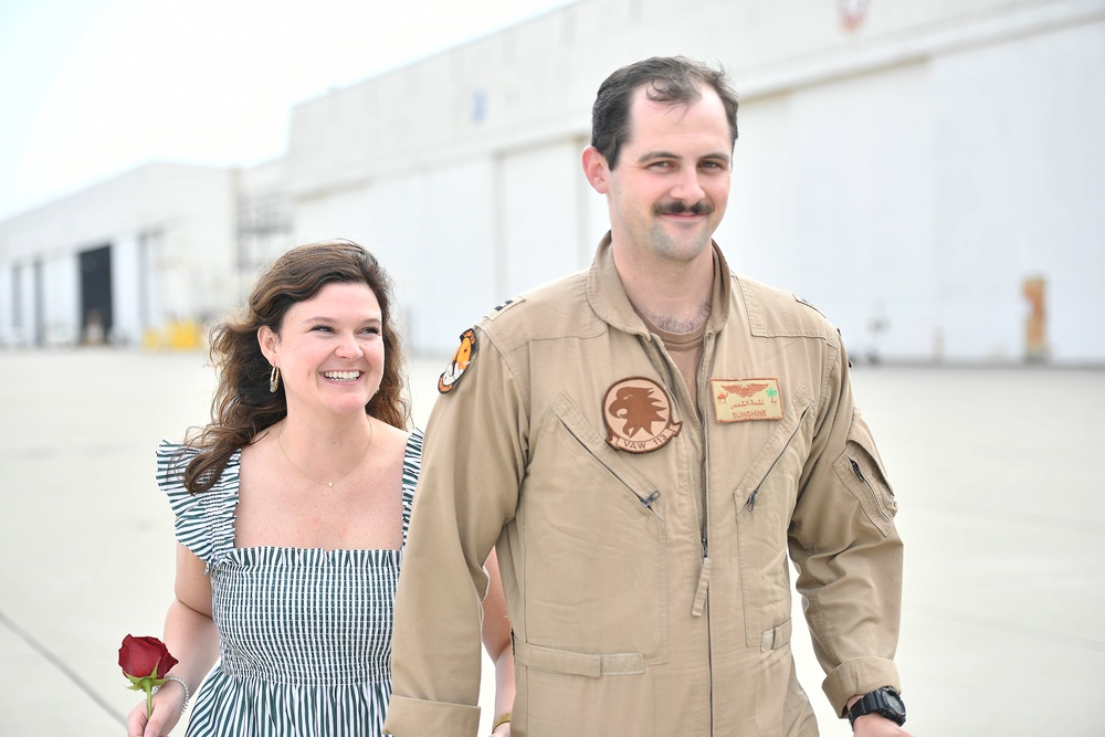 VAW-113 Return to Homeport