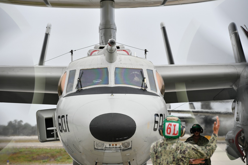 VAW-113 Return to Homeport
