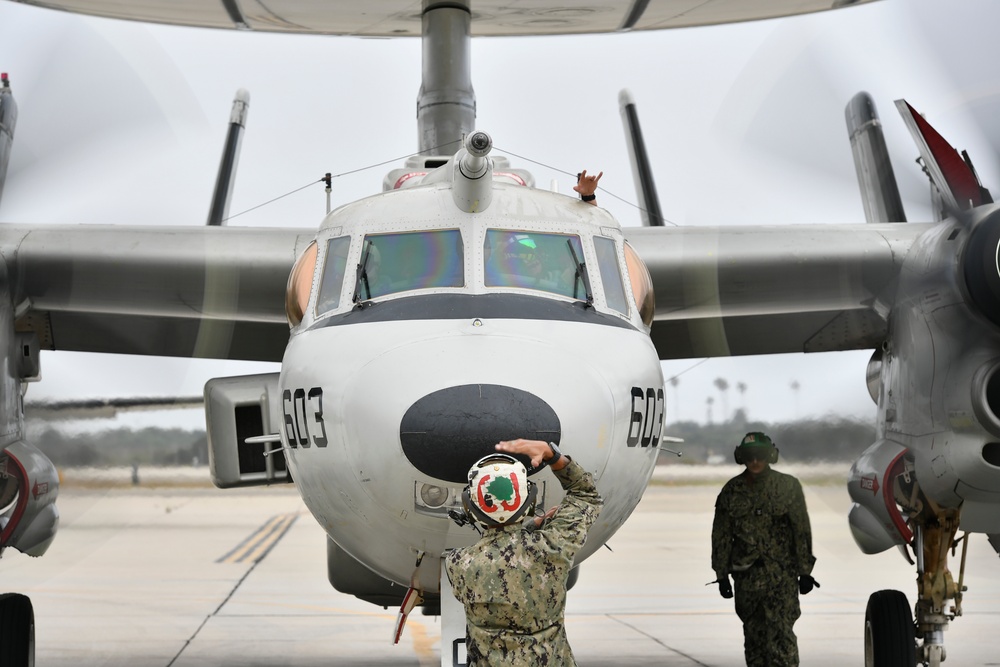 VAW-113 Return to Homeport