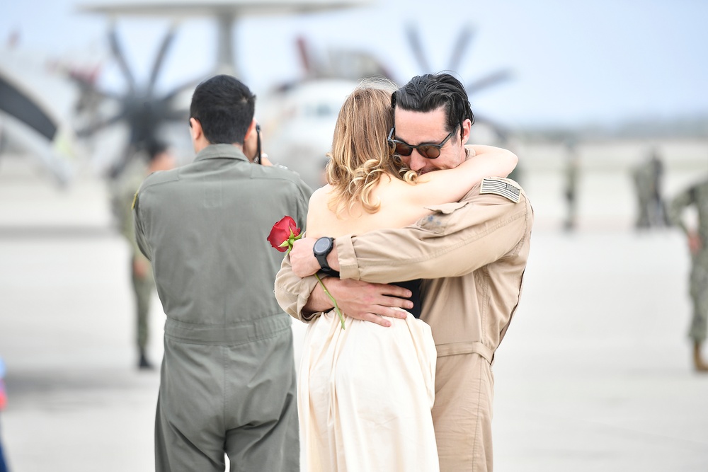 VAW-113 Return to Homeport