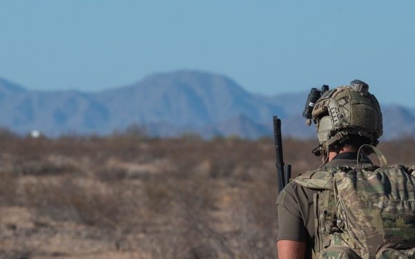 U.S. Air Force Air Commandos and Czech Republic special operations forces members conduct personnel recovery mission