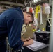 USS Carl Vinson conducts routine operations at sea