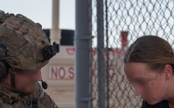 U.S. Air Force Air Commandos and Czech Republic special operations forces members conduct personnel recovery mission