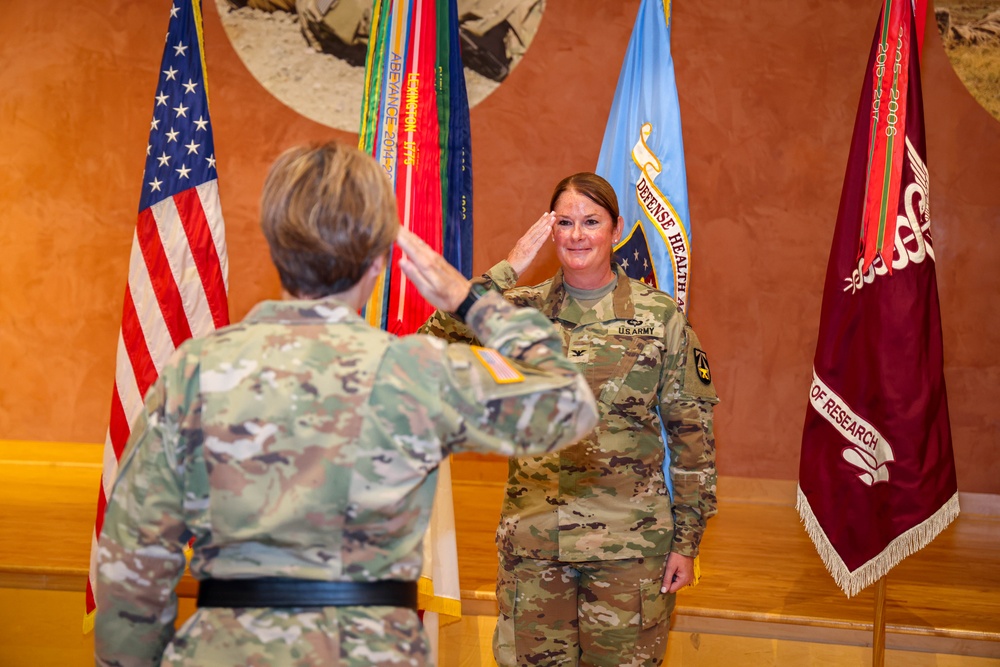 WRAIR change of Command