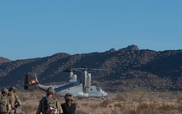U.S. Air Force Air Commandos and Czech Republic special operations forces members conduct personnel recovery mission