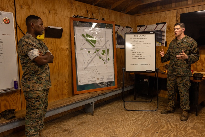 Commanding General Ensures Training Excellence During Crucible Visit