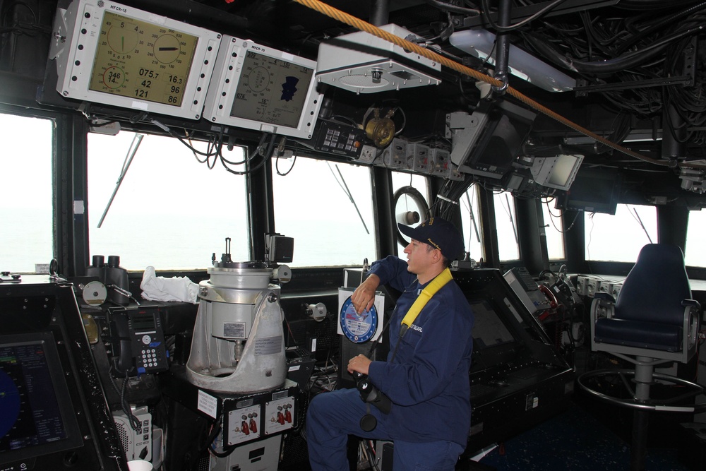 Pinckney conducts routine operations