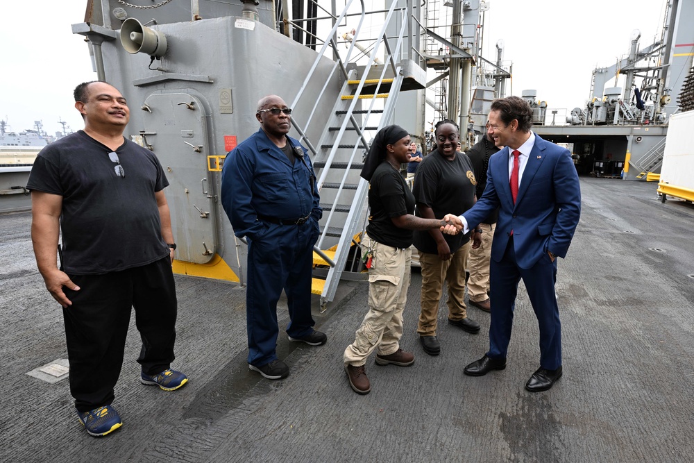 Assistant Secretary of the Navy visits MSC