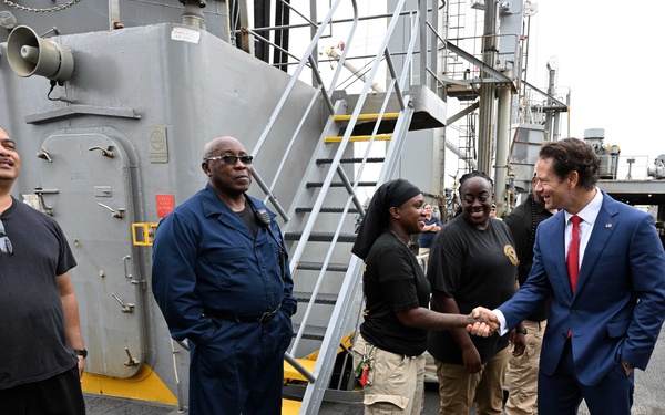 Assistant Secretary of the Navy visits MSC