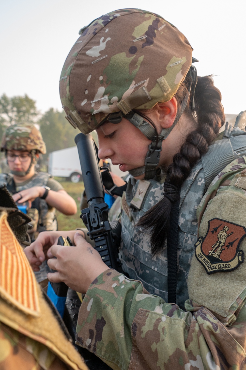 Training at Fort Custer Northern Strike 25-2
