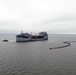 USNS Robert E. Simanek (T-ESB 7) arrives back at Naval Station Norfolk
