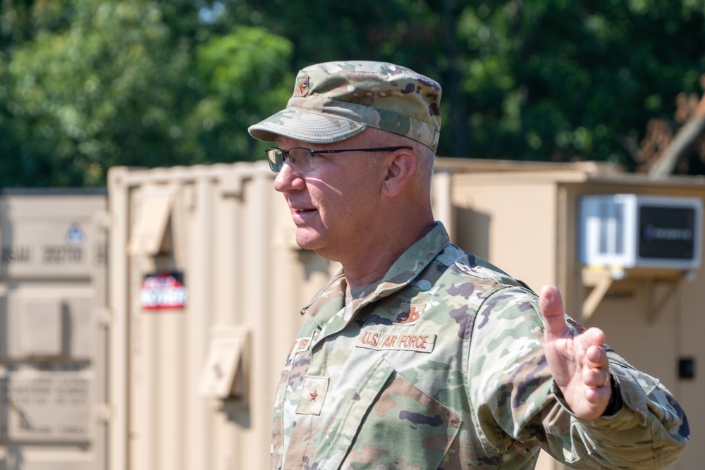 Training at Fort Custer Northern Strike 25-2
