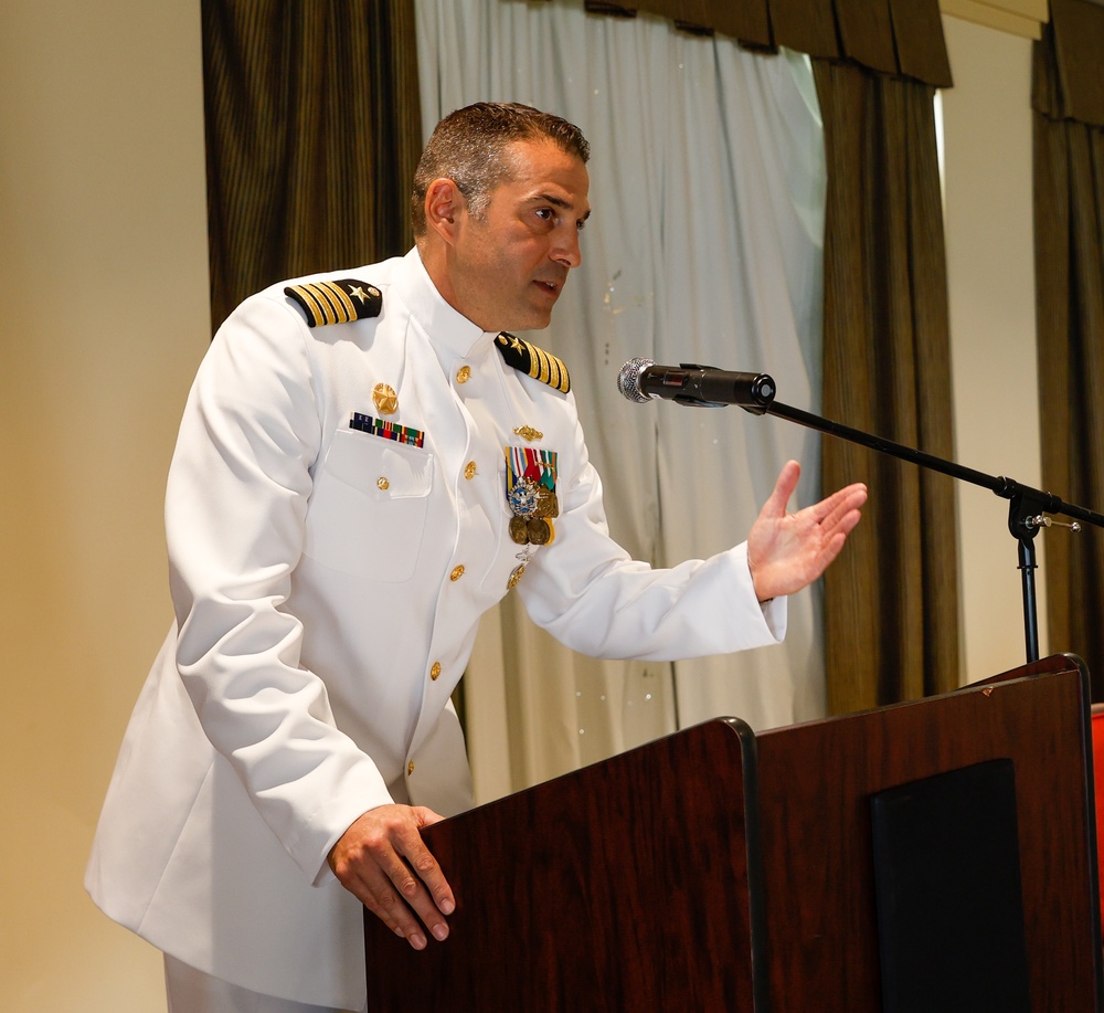 Commander Submarine Squadron Six Change of Command Ceremony