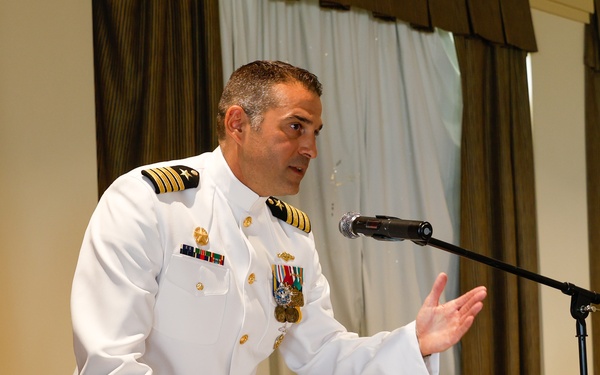 Commander Submarine Squadron Six Change of Command Ceremony