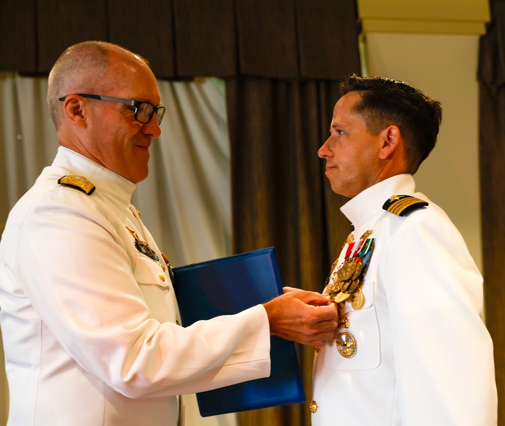 Commander Submarine Squadron Six Change of Command Ceremony