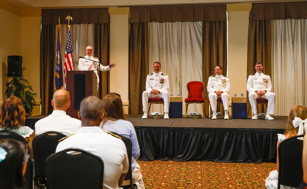 Commander Submarine Squadron Six Change of Command Ceremony