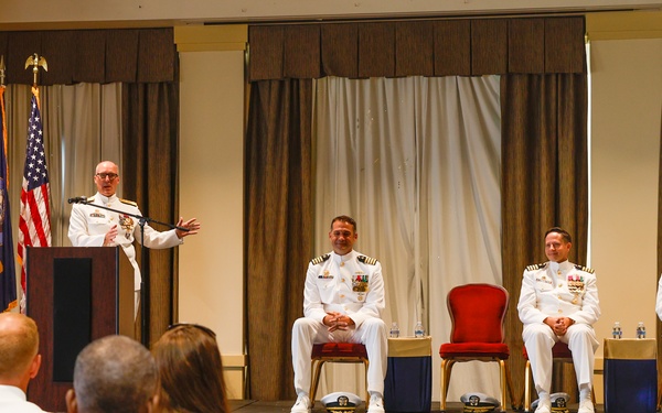 Commander Submarine Squadron Six Change of Command Ceremony