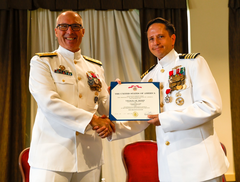 Commander Submarine Squadron Six Change of Command Ceremony