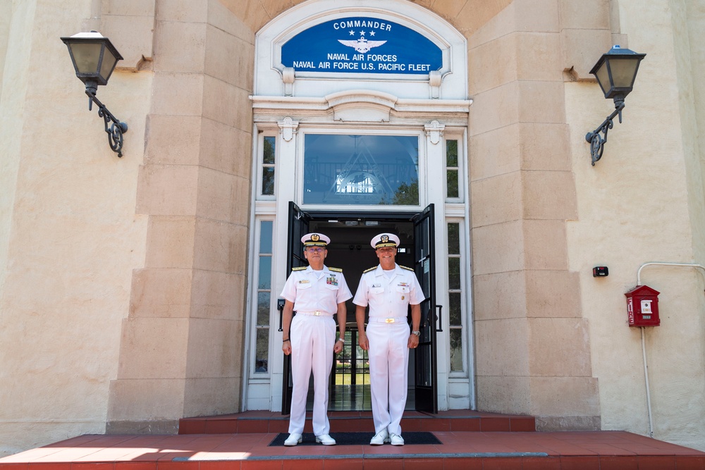 CNAF Hosts Rear Adm. Hitoshi Shimizu