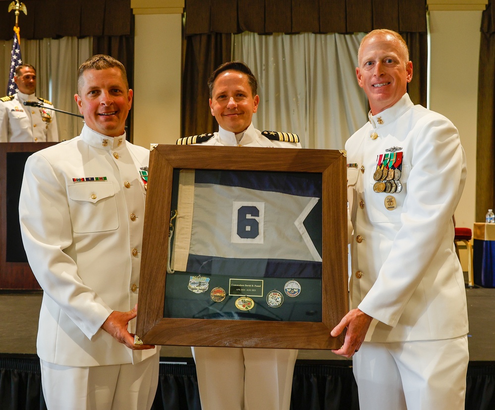 Commander Submarine Squadron Six Change of Command Ceremony