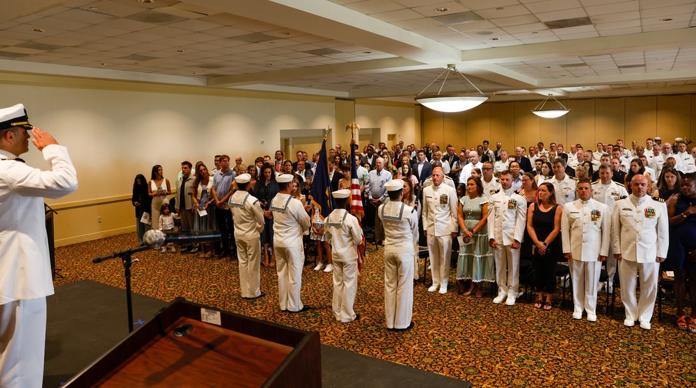 Commander Submarine Squadron Six Change of Command Ceremony