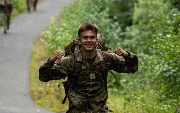 Joint Base Elmendorf-Richardson Soldiers and Airmen Participate in the JBER Norwegian Ruck March