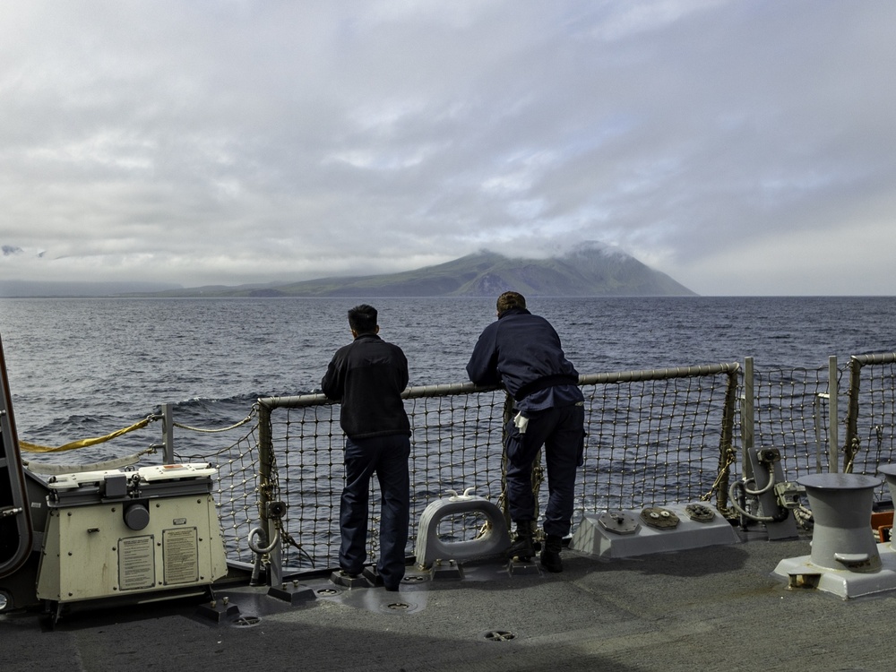USS Carl M. Levin Conducted Operations North Pacific Ocean