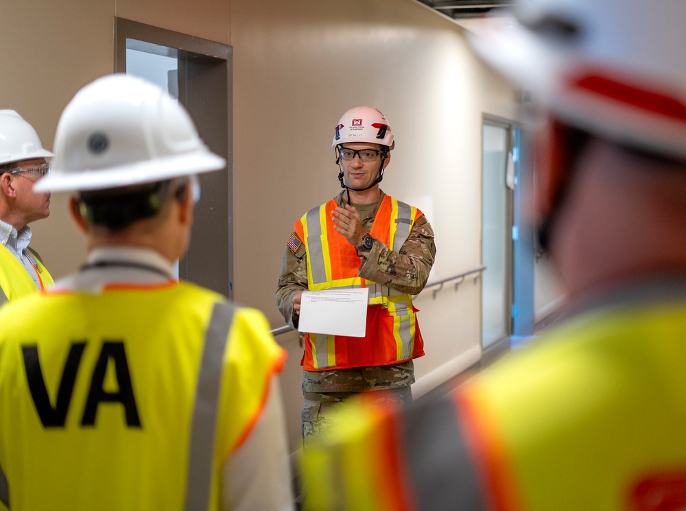 USACE leaders visit San Diego VA Medical Center to rally final push on Spinal Cord Injury facility