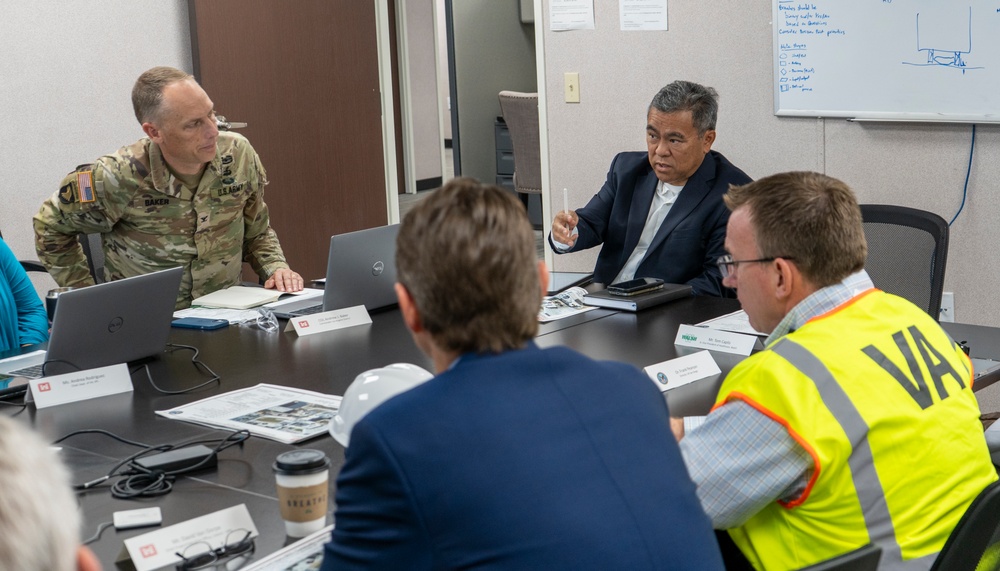 USACE leaders visit San Diego VA Medical Center to rally final push on Spinal Cord Injury facility