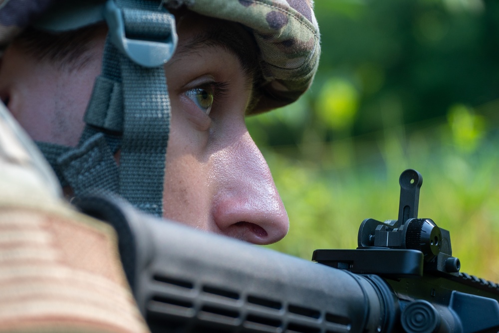 Training at Fort Custer Northern Strike 25-2