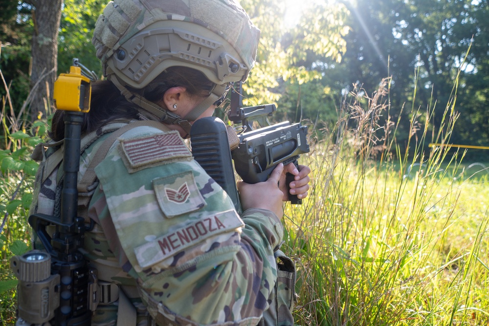 Training at Fort Custer Northern Strike 25-2