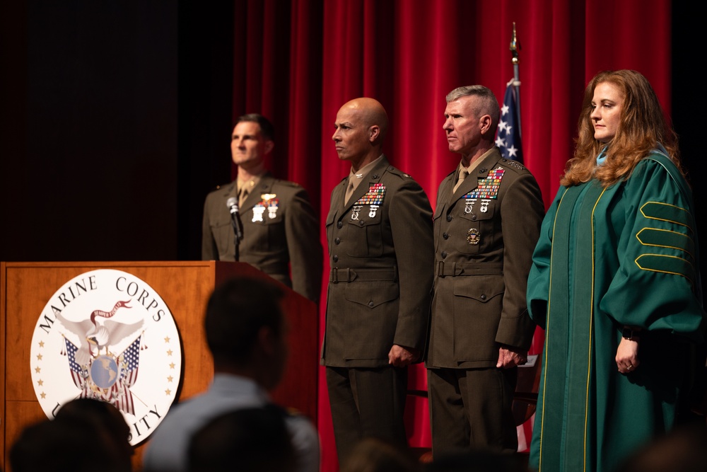 Commandant, Gen. Eric M. Smith attends 2025-2026 Academic Year Convocation Ceremony at MCU