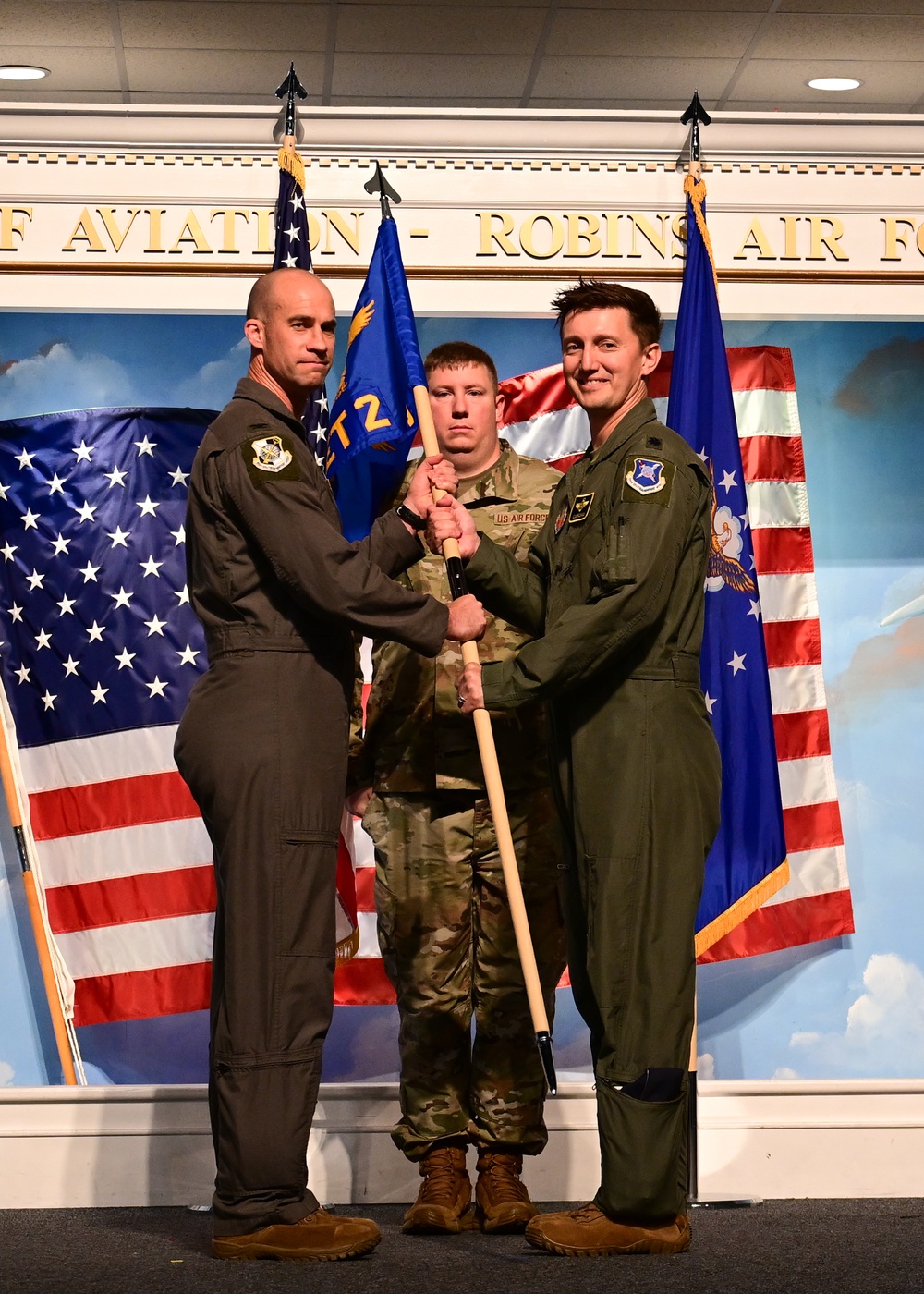 950th Spectrum Warfare Group activates two detachments, welcomes new commander to 17th Electronic Warfare Squadron