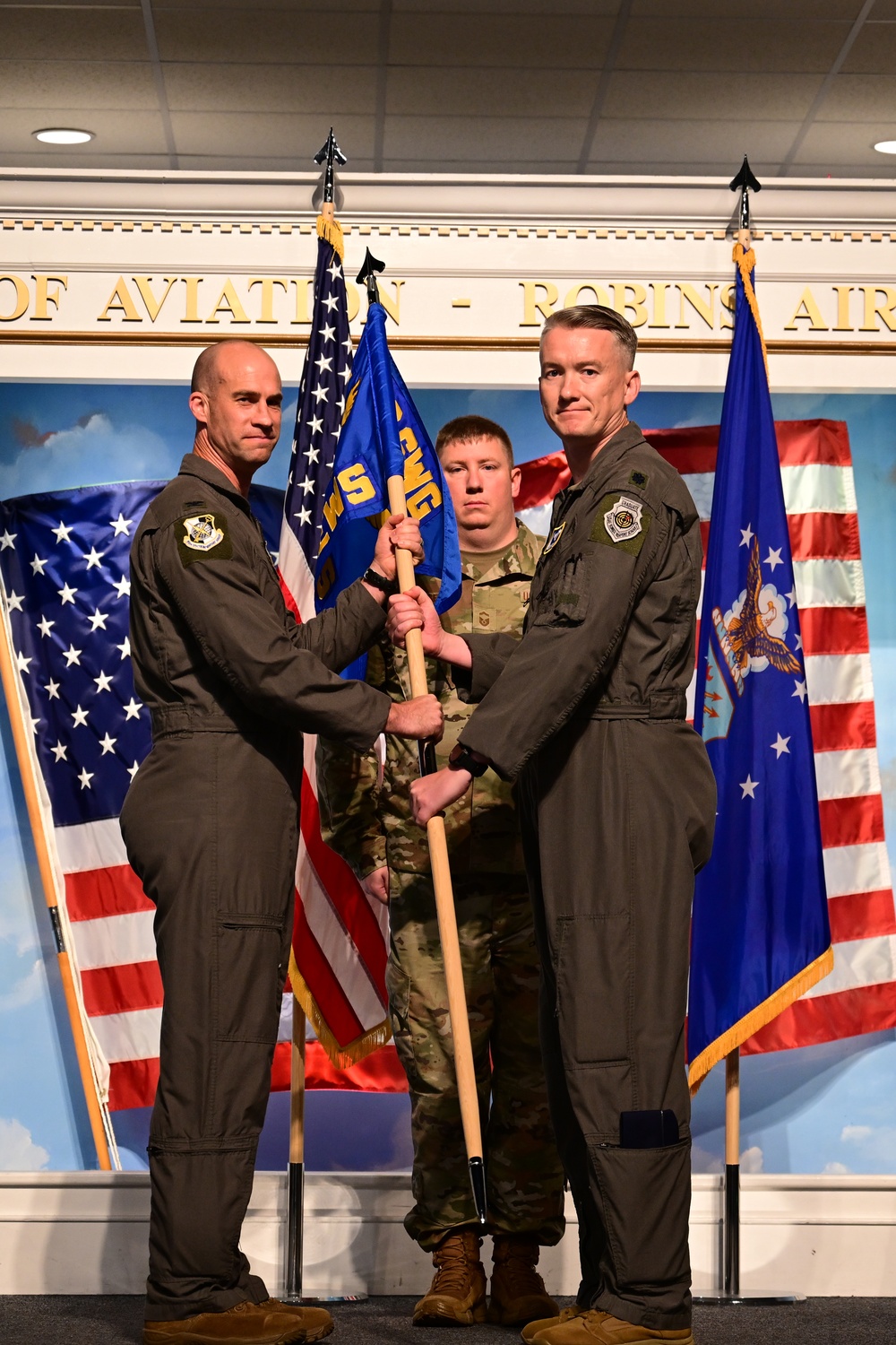 950th Spectrum Warfare Group activates two detachments, welcomes new commander to 17th Electronic Warfare Squadron