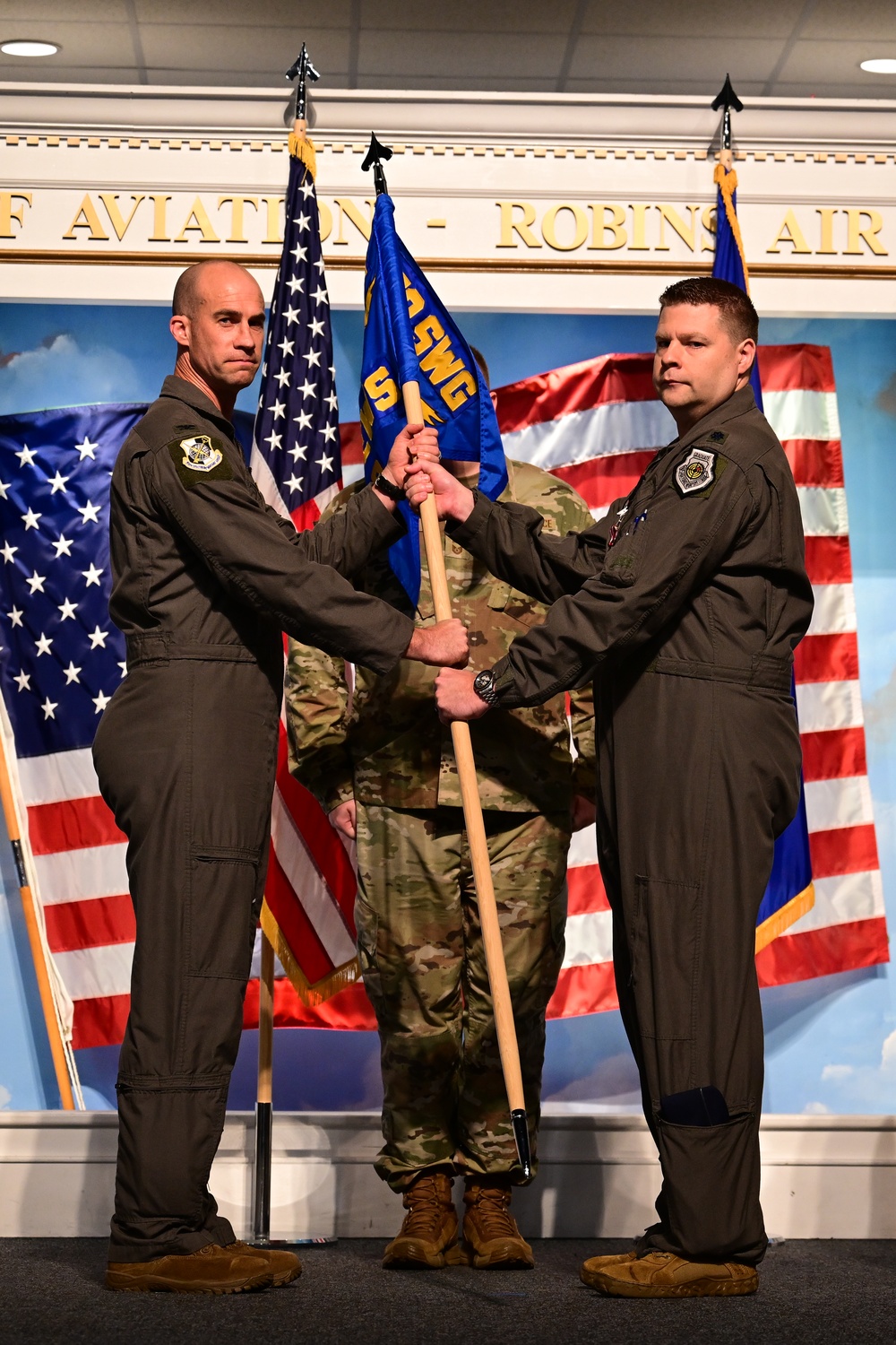 950th Spectrum Warfare Group activates two detachments, welcomes new commander to 17th Electronic Warfare Squadron
