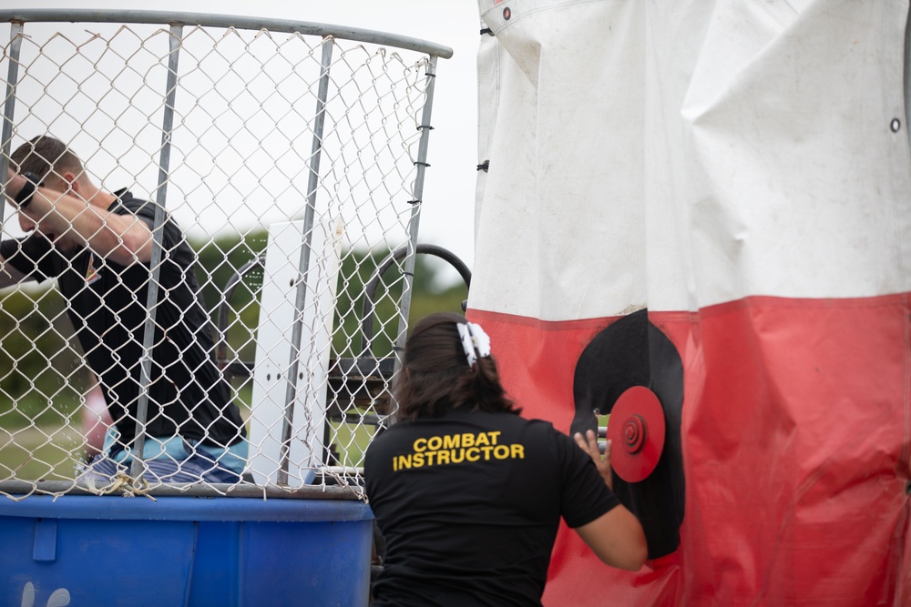 Marine Combat Training Battalion, School of Infantry - East, hosts a Battalion Beach Bash