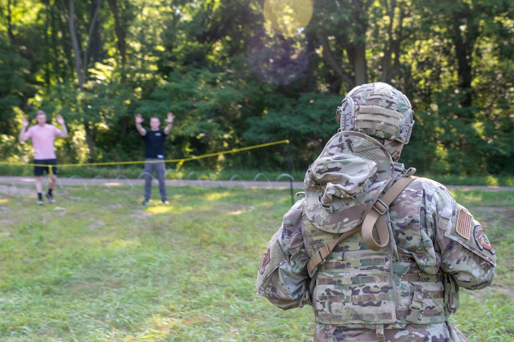 Training at Fort Custer Northern Strike 25-2