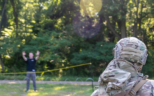 Training at Fort Custer Northern Strike 25-2