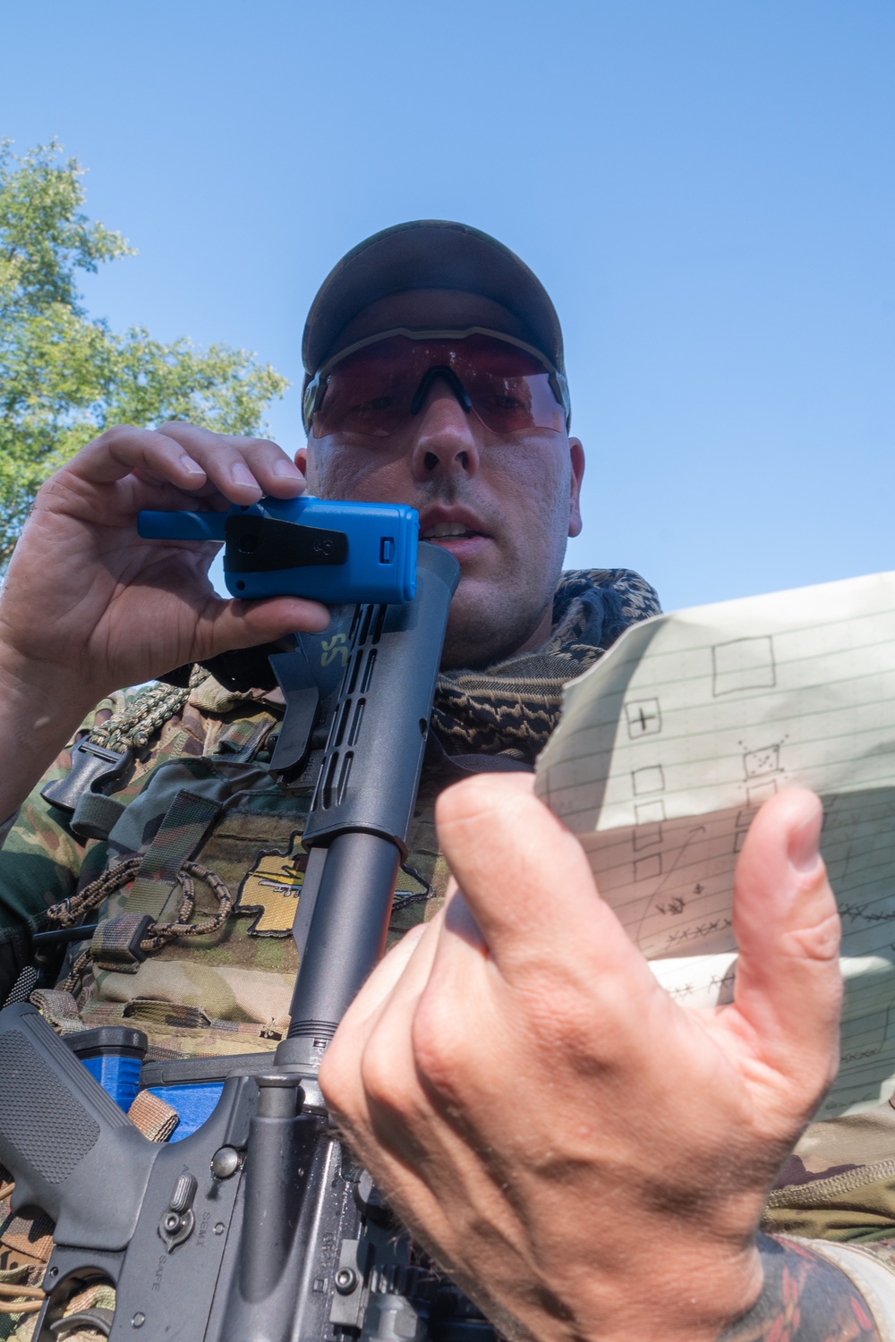 Training at Fort Custer Northern Strike 25-2