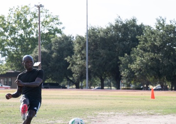 From Ghana’s Streets to an MLS Stadium: Airman Finds Home in Football and Service