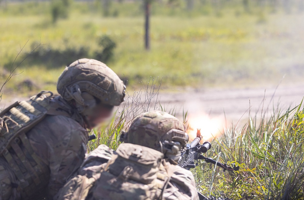 75th Ranger Regiment conducts joint live-fire training
